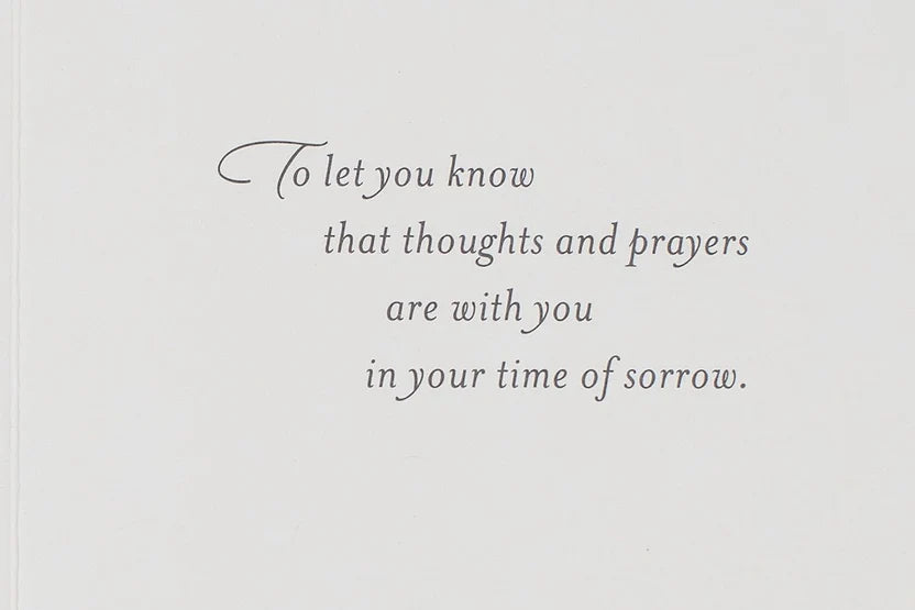 Sympathy & Condolence Cards